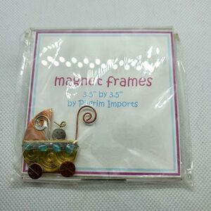 NIB Pilgrim Imports Magnetic Baby Picture Frame